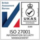 BSI ISO/IEC 27001 Information Security Management Logo